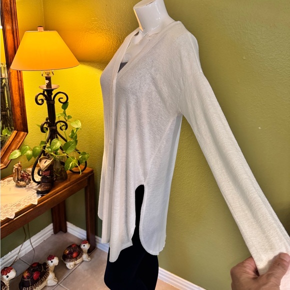 Fifteen Twenty Cream Knit Top - Picture 9 of 15